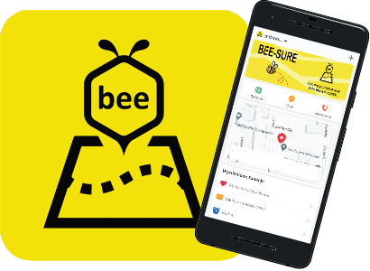 Beesure GPS - darmowa aplikacja do opaski dla seniora